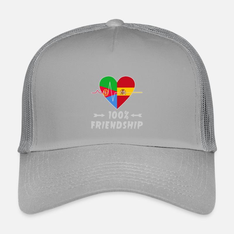 Eritrea and Spain 100% friendship Kids’ Trucker Cap