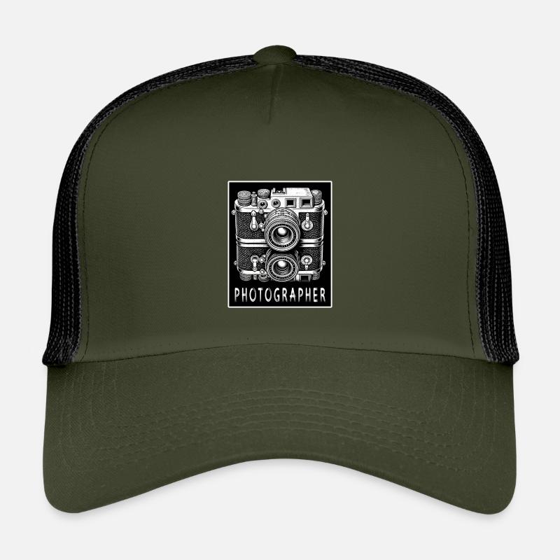 Vintage Kamera Kinder Trucker-Cap