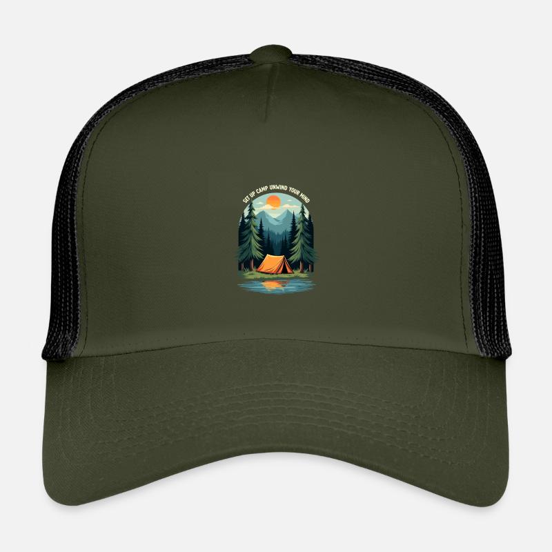 Camping Love - relax your mind Kids’ Trucker Cap