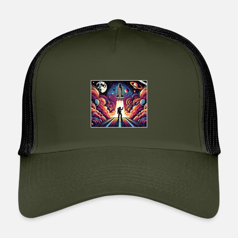 Conception de mission spatiale d’astronaute Casquette trucker enfant