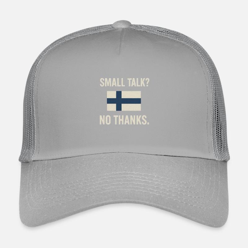 Finnland Flagge. Geplauder Kinder Trucker-Cap