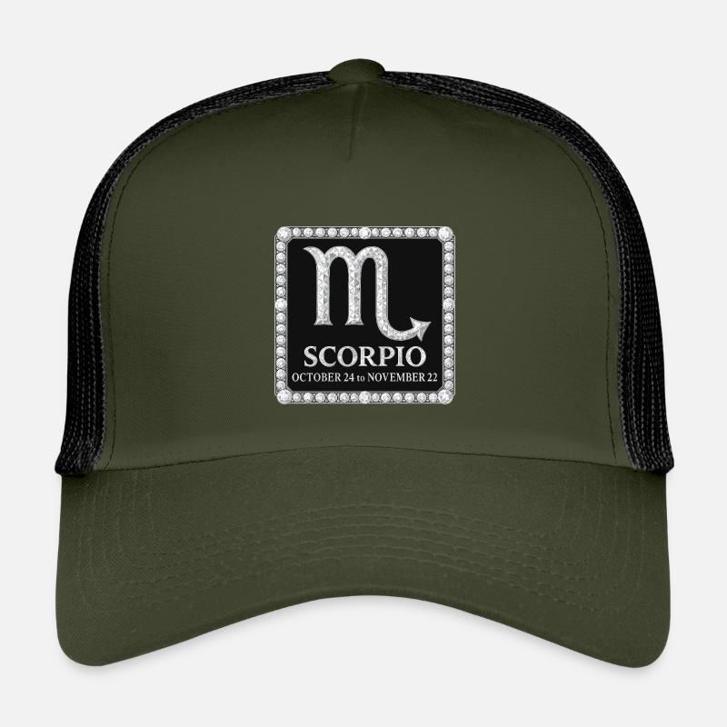 Signe du zodiaque Scorpion Casquette trucker enfant