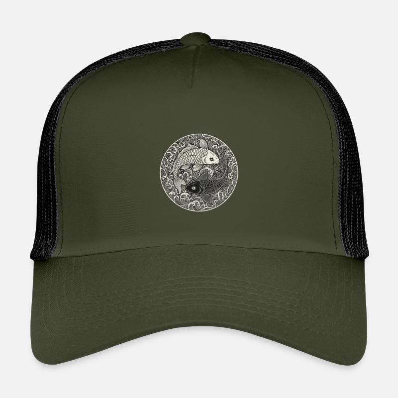 Carpe koi Casquette trucker enfant