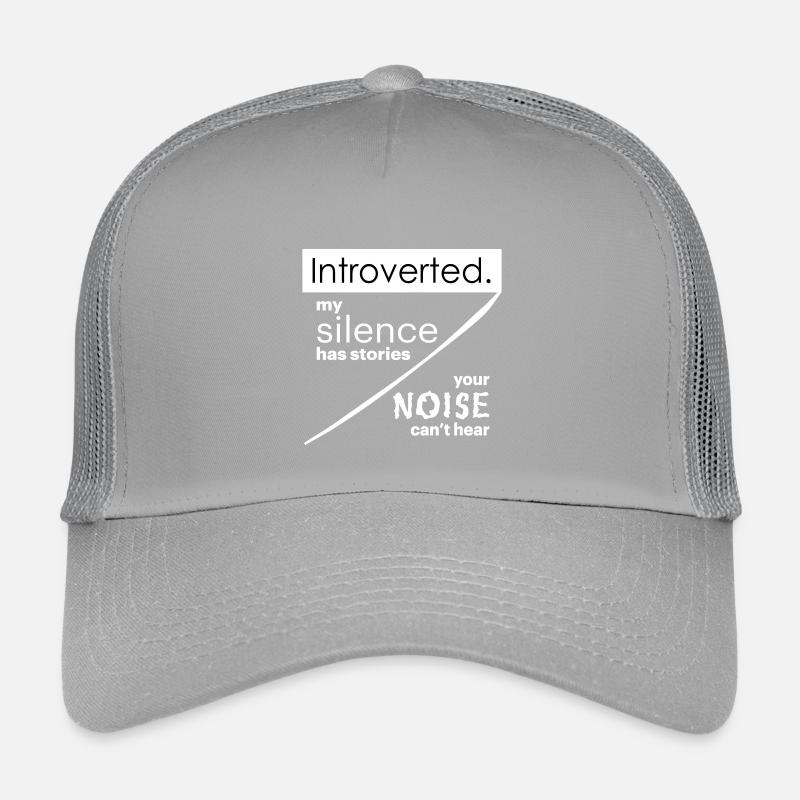 Introvert Quotes Kids’ Trucker Cap