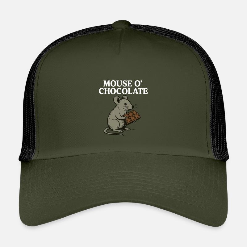 Mouse o'Chocolate Funny Pun Mouse Kids’ Trucker Cap