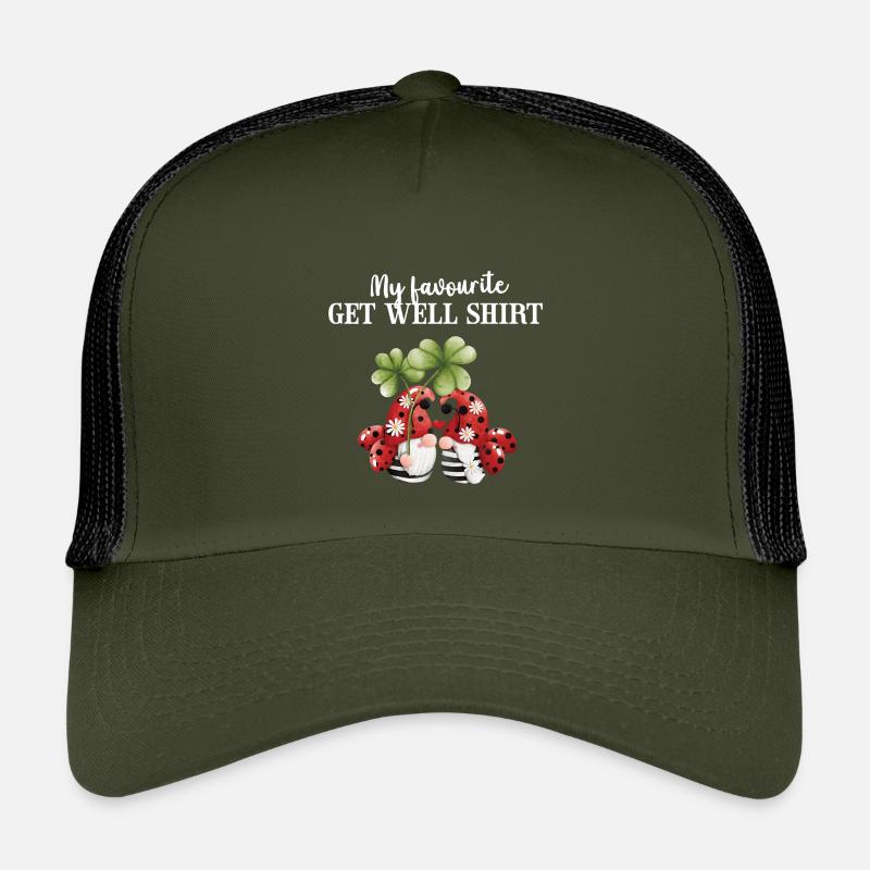 Get Well Get Well Health Ladybug Kids’ Trucker Cap