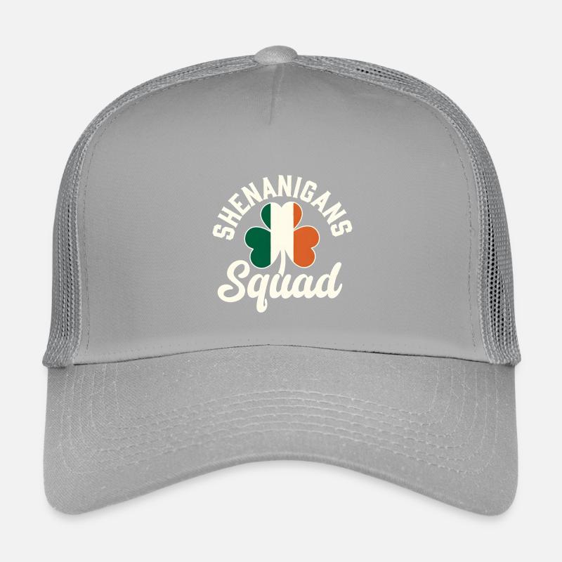 Shenanigans Squad Shamrock Kinder Trucker-Cap