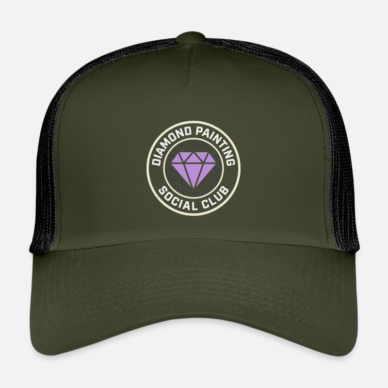 Diamond Painting, Diamond Art, Diamond Painter Kids’ Trucker Cap