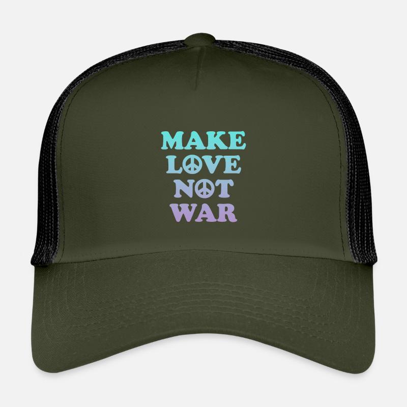 Make love not war Kids’ Trucker Cap