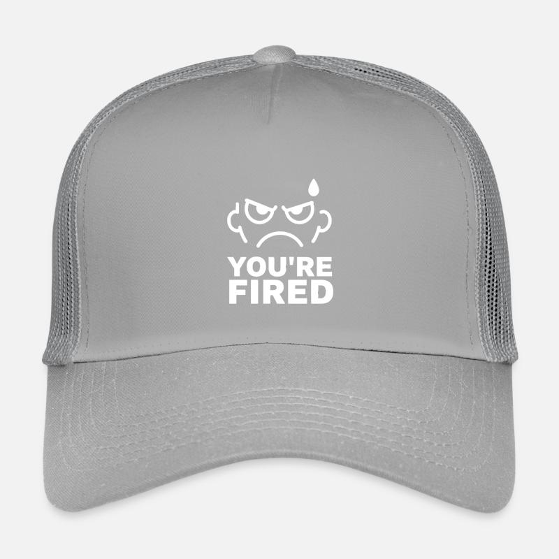 Visage en colère viré Casquette trucker enfant