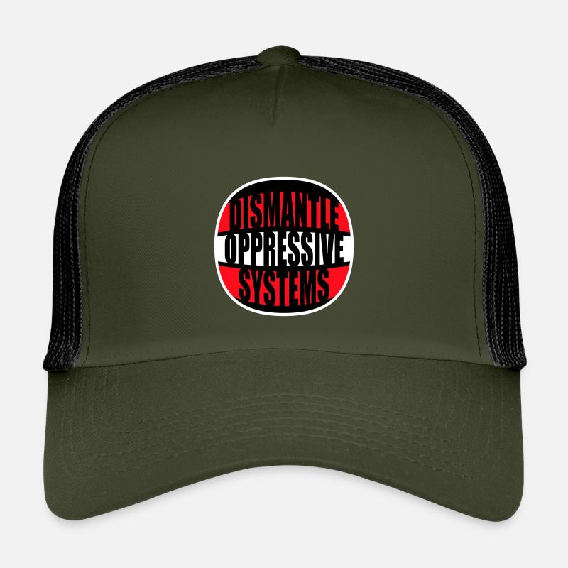 Dismantle Oppressive Systems Aktivismus Statement Kinder Trucker-Cap