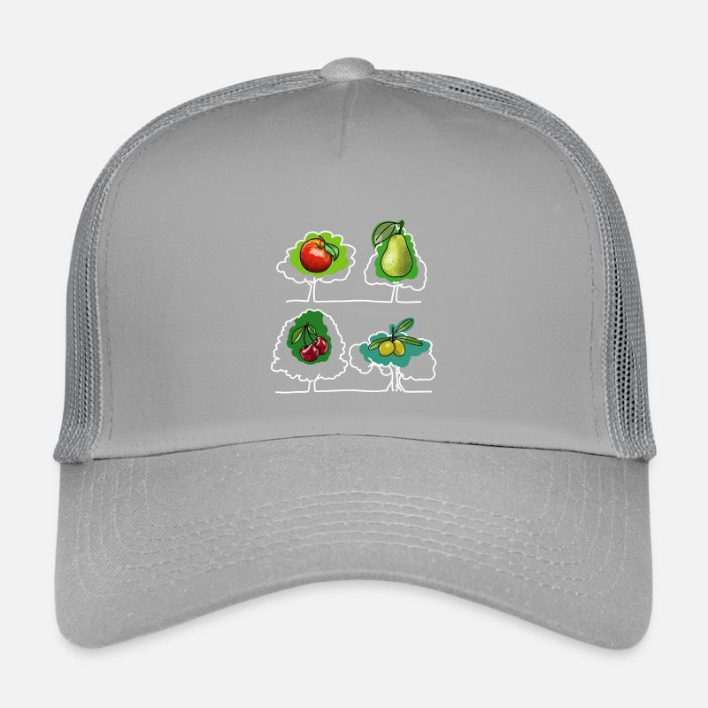 Apple, Pear, Cherry Kids’ Trucker Cap