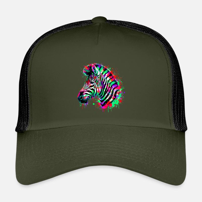 Zebra Kinder Trucker-Cap
