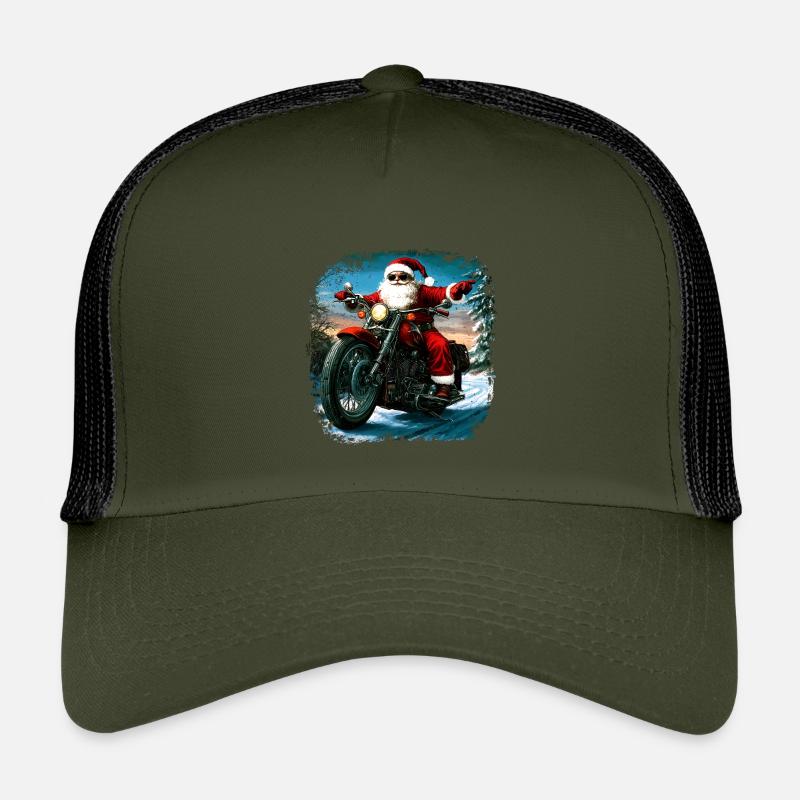 Motards Noël Casquette trucker enfant