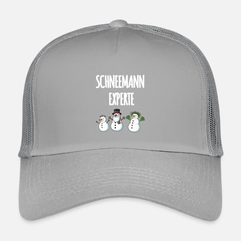 Schneemann Experte Kinder Trucker-Cap