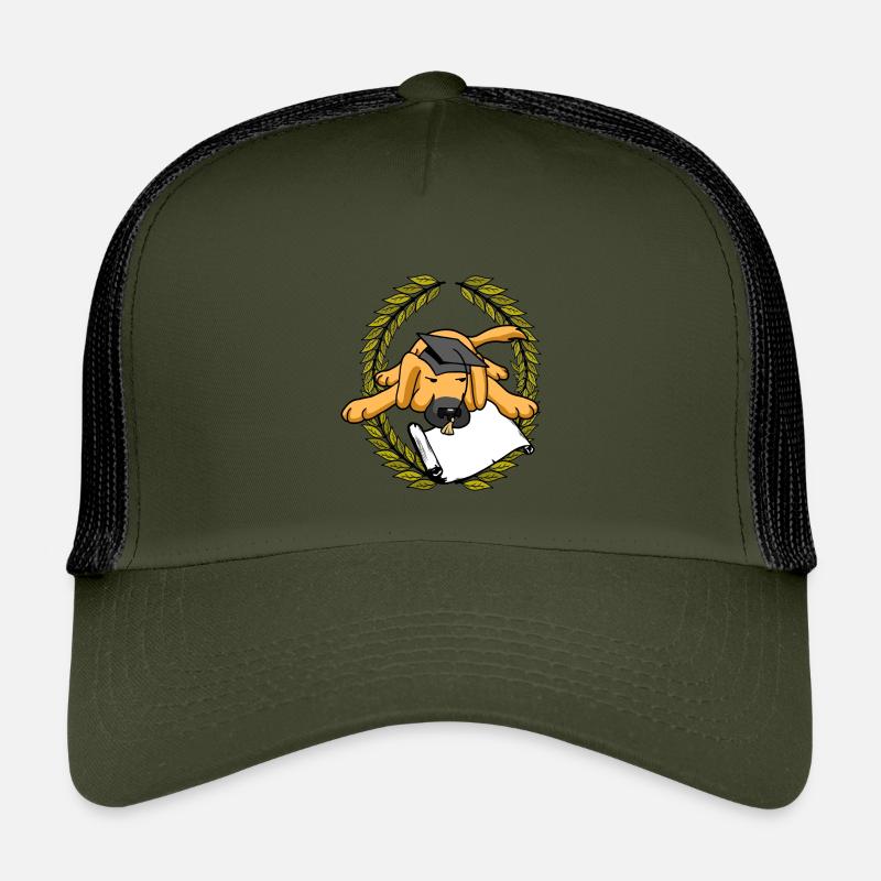 Laurel Wreath Dog Learned Master Diploma Examination Kids’ Trucker Cap