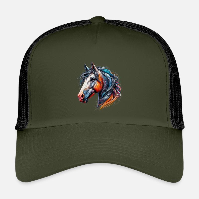 Pferd Kinder Trucker-Cap