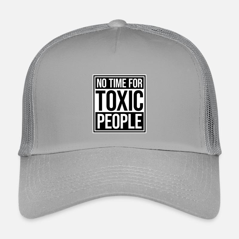 No Time Toxic People Boundaries Self Care Saying Kids’ Trucker Cap