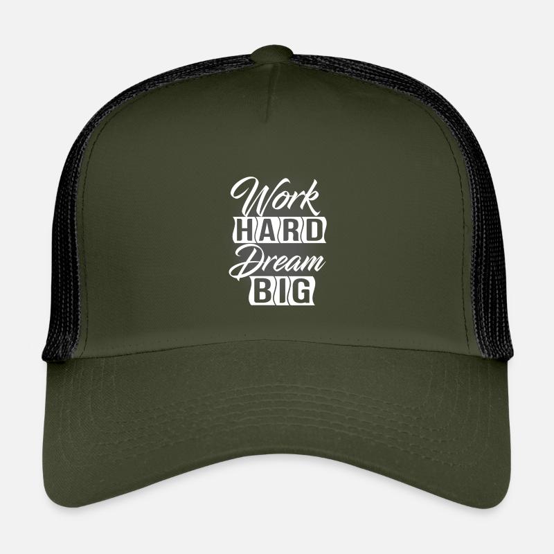 Work Hard Dream Big Casquette trucker enfant