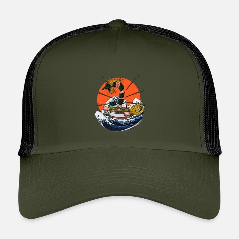 Drachen-Ramen Kinder Trucker-Cap