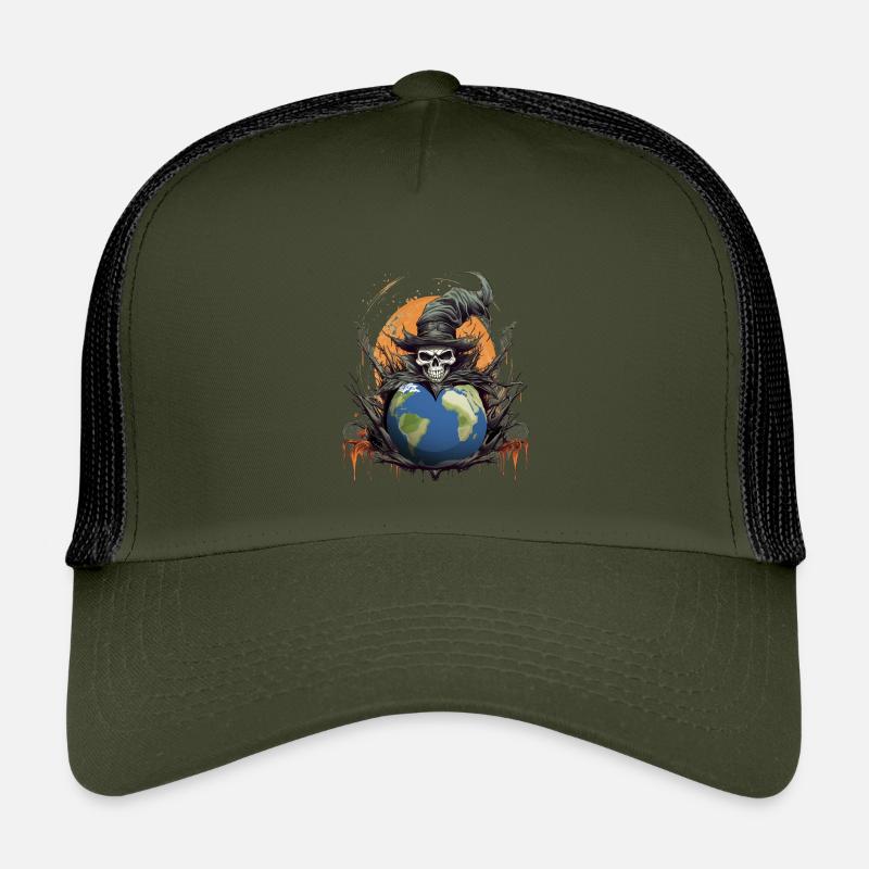 Der Tod der Erde Umweltschutz Planet Kinder Trucker-Cap