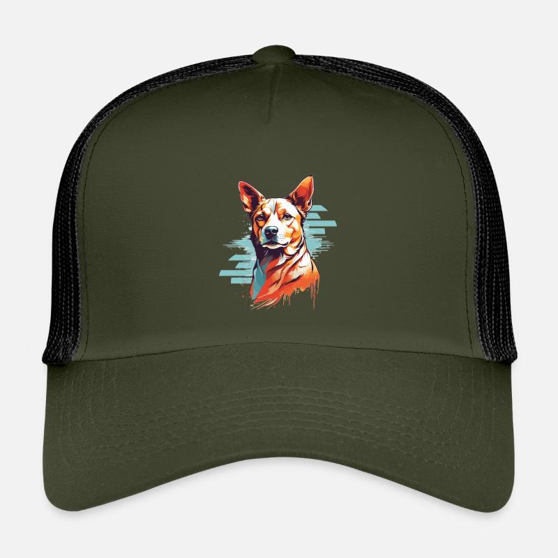Tête de chien Casquette trucker enfant