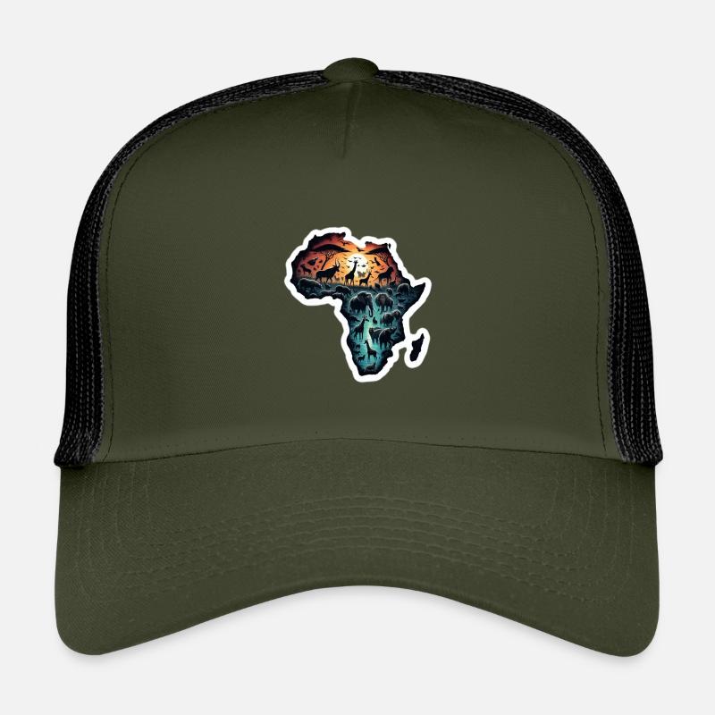 Africa Adventurousness Kids’ Trucker Cap