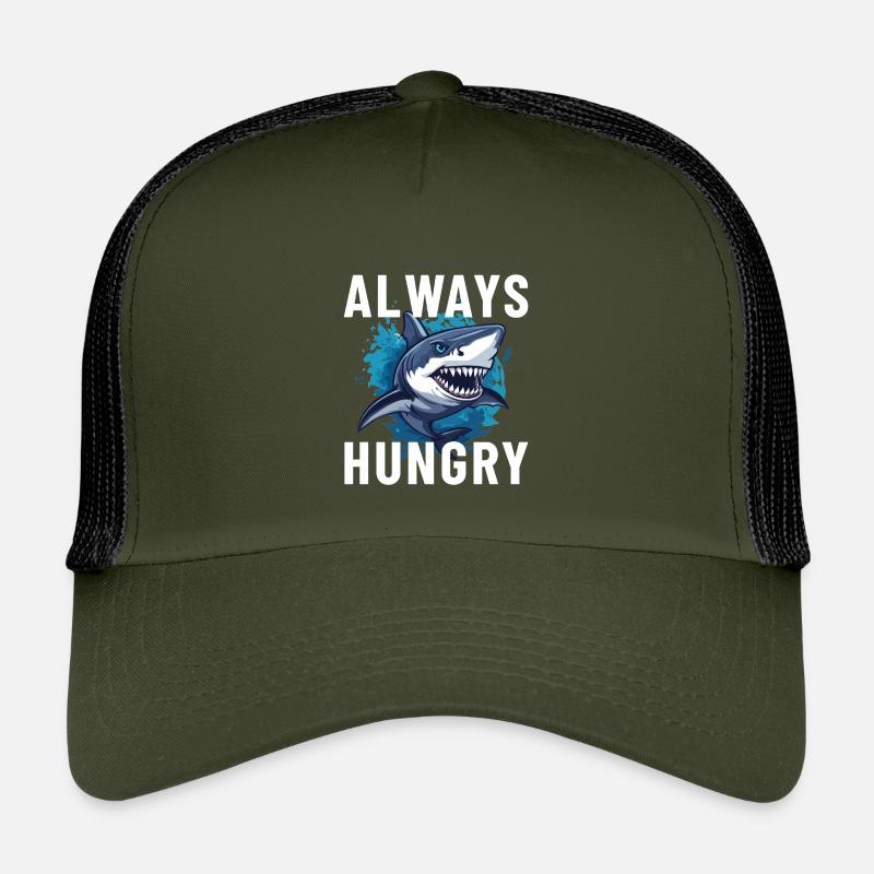 Always hungry shark Kids’ Trucker Cap