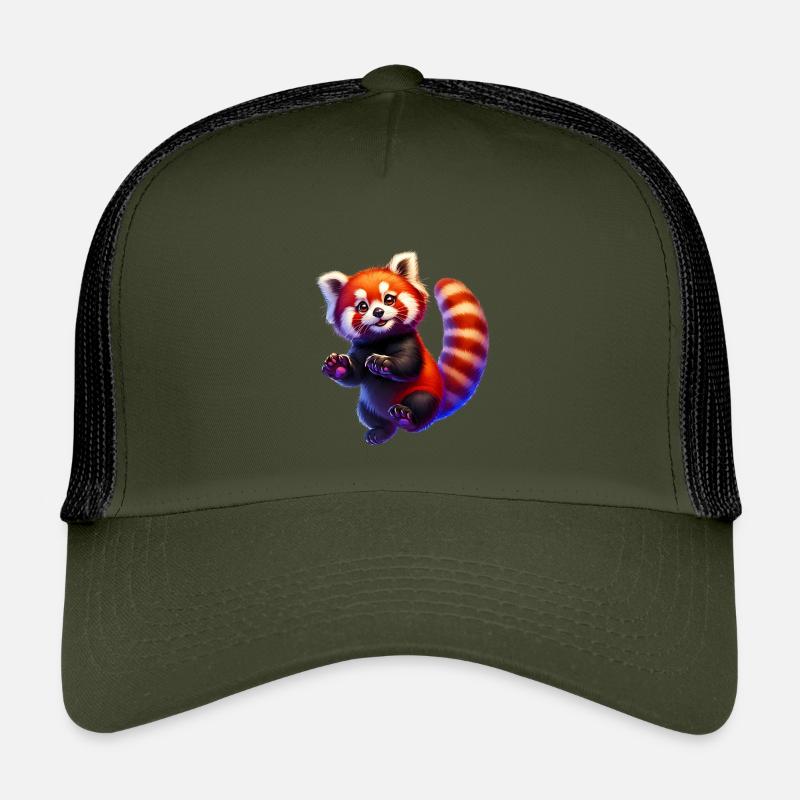 Red panda Kids’ Trucker Cap