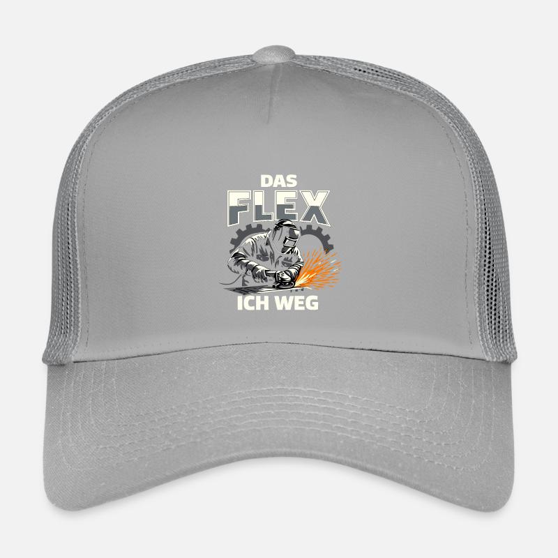 Cadeau drôle de meule Welder Flex Casquette trucker enfant