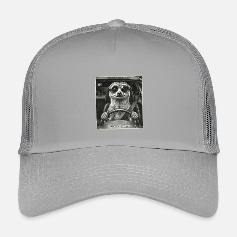 Meerkat Flashed Kids’ Trucker Cap