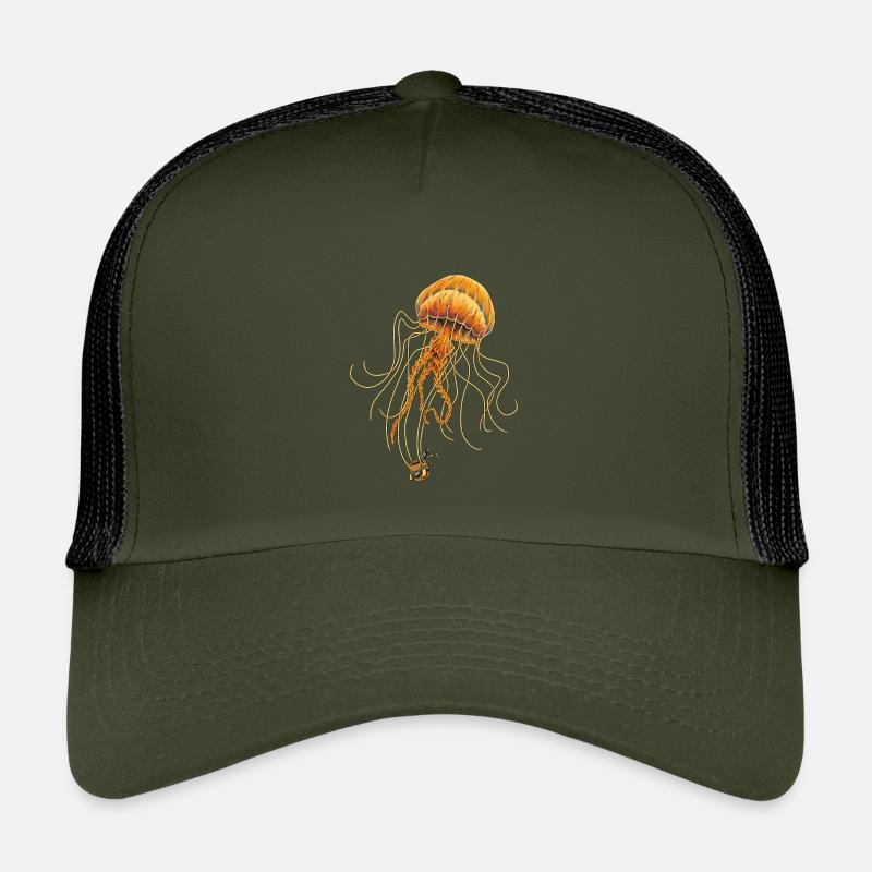 Jellyballoon - Kinder Trucker-Cap - Olive/Schwarz