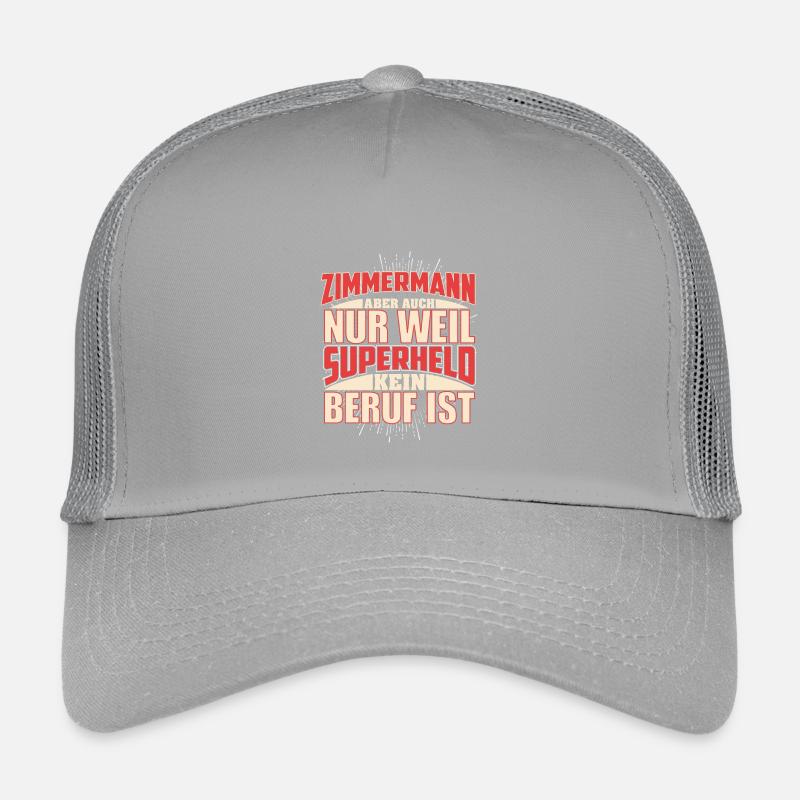 Zimmermann Superheld Kinder Trucker-Cap