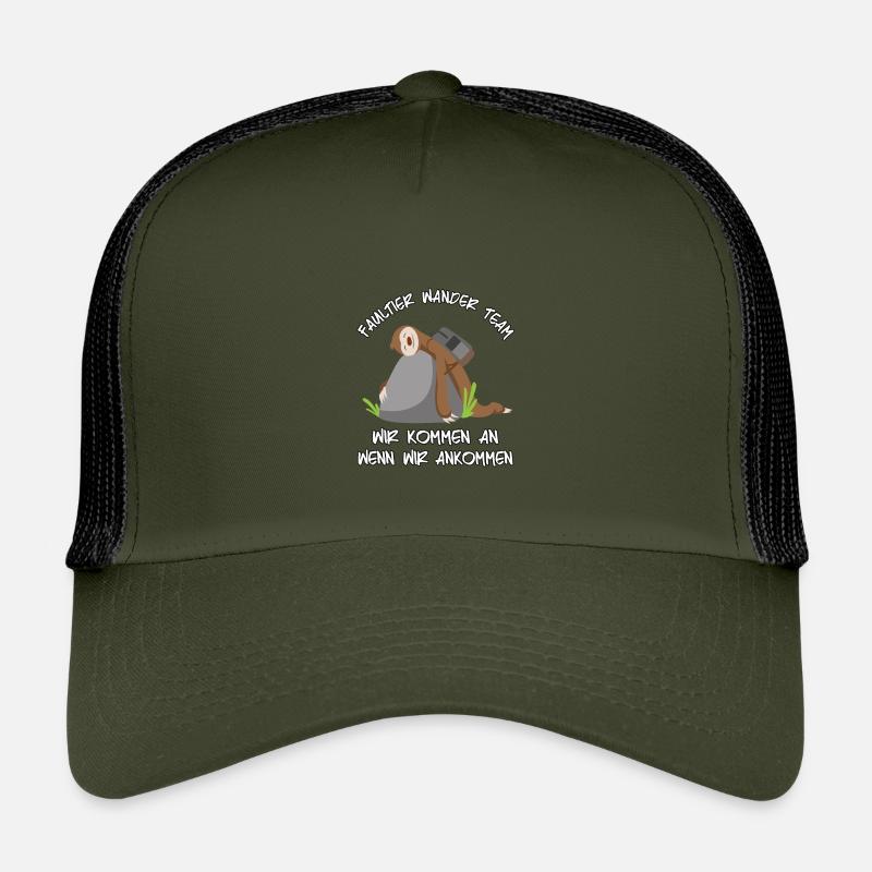 Faultier Wander Team Sloth Wandergruppe Kinder Trucker-Cap