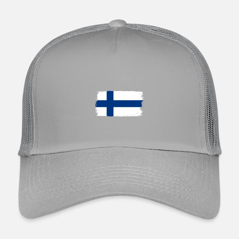 Drapeau de la Finlande Casquette trucker enfant