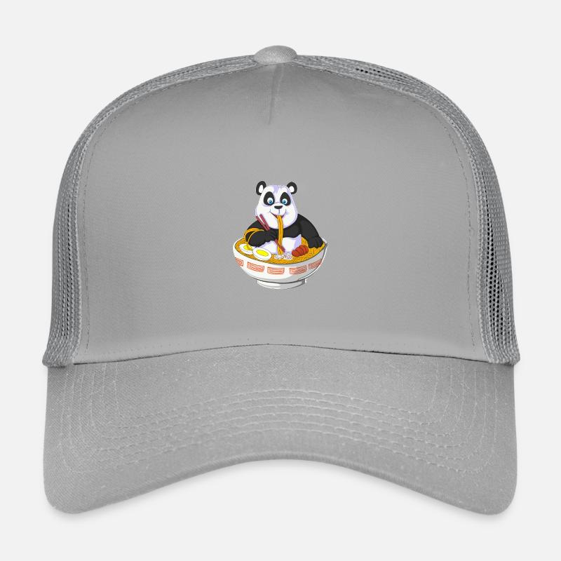 panda anime manger ramen Casquette trucker enfant
