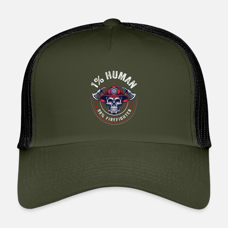 Pompier Casquette trucker enfant