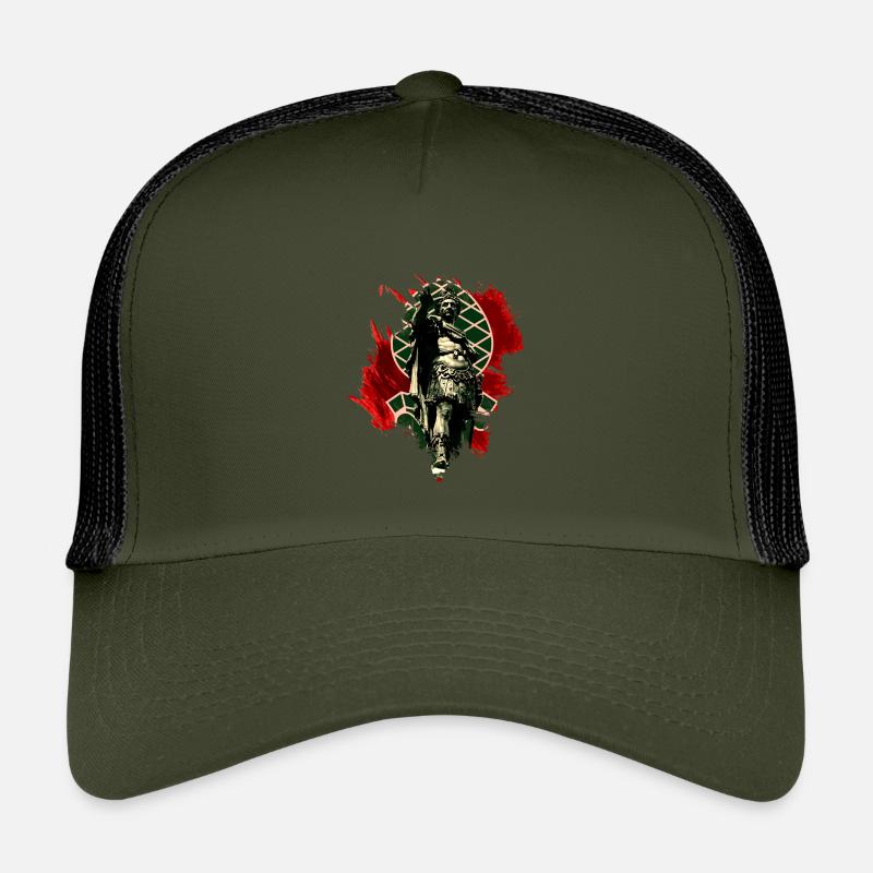 Augsburg - Kinder Trucker-Cap - Olive/Schwarz