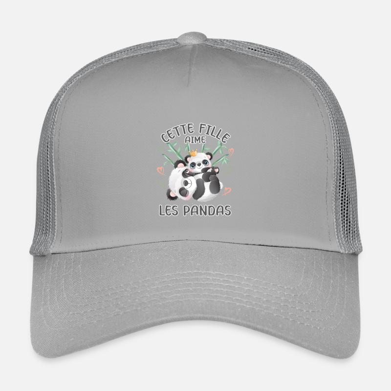 Dieses Mädchen Liebt Pandas Kinder Trucker-Cap
