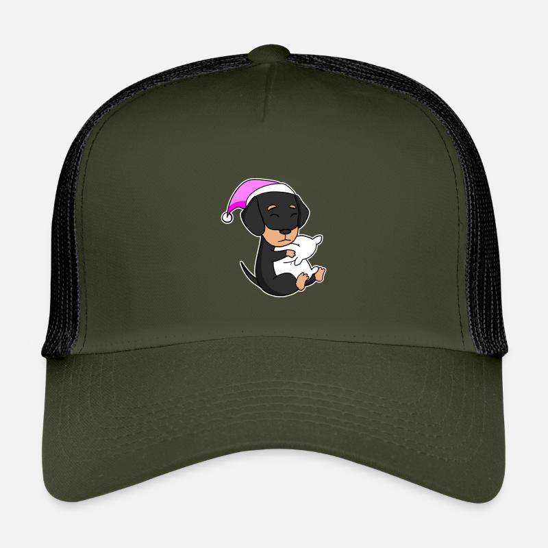 Chien Race de chien Teckel Casquette trucker enfant