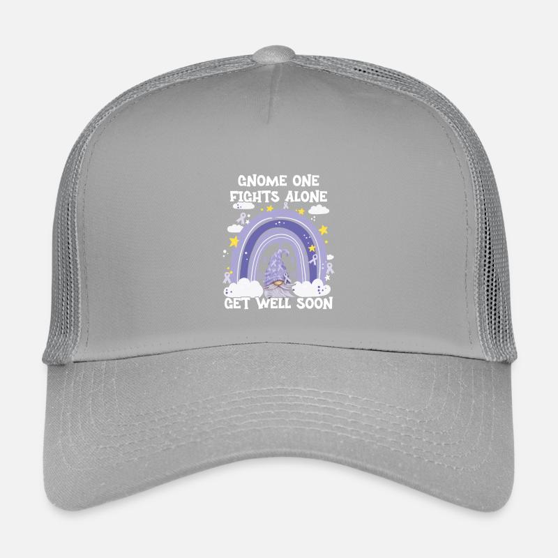 Gnome One Fights Alone Magenkrebs Kinder Trucker-Cap