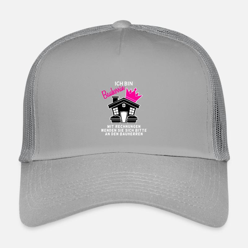 Bauherrin Geschenk Kinder Trucker-Cap