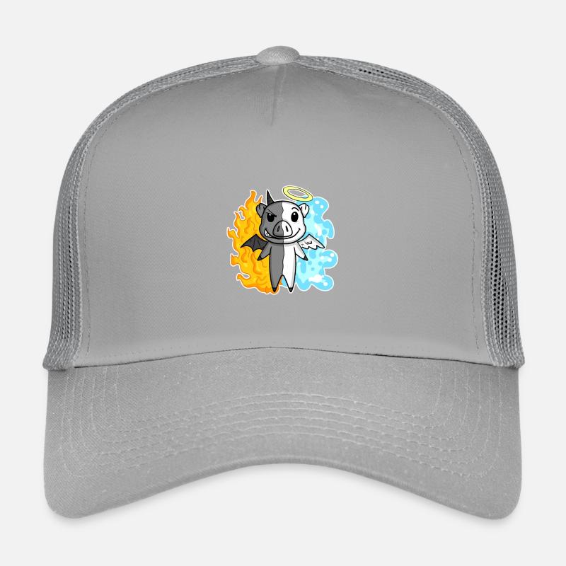 Schwein - Engel und Teufel Kinder Trucker-Cap