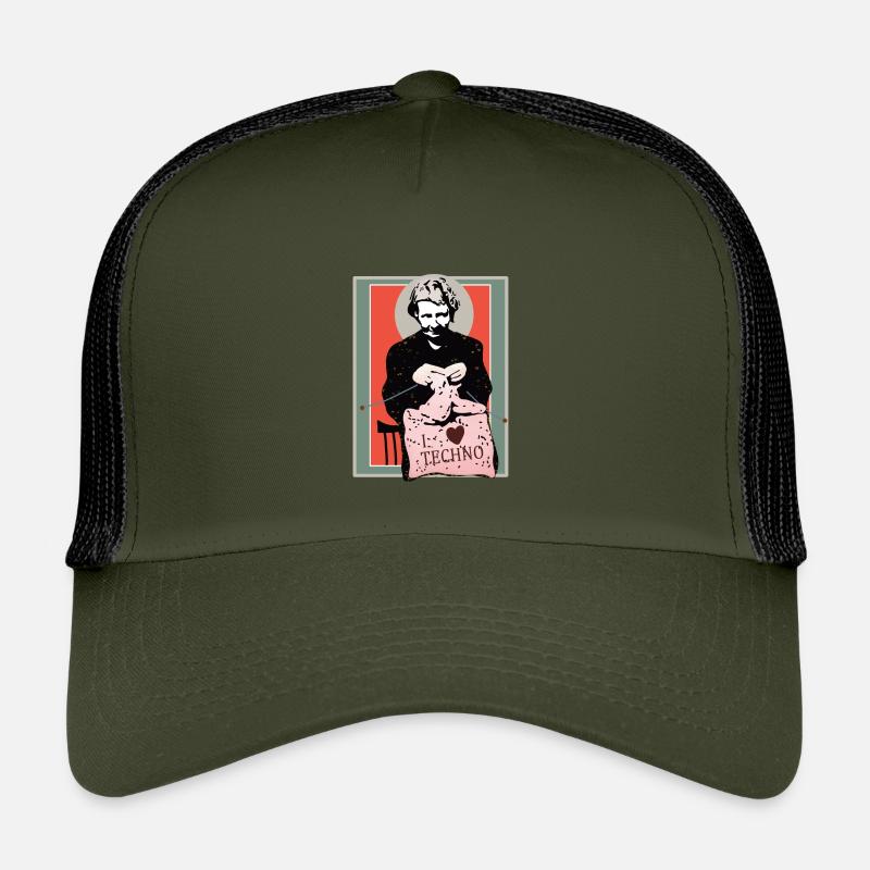 Techno couture Art Illustration Casquette trucker enfant