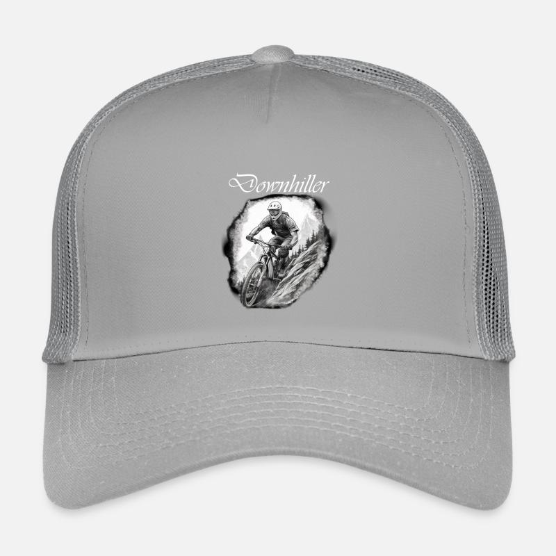 Descente blanche Casquette trucker enfant
