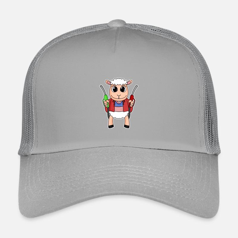 Préposé à la station-service Moutons Station d’essence Casquette trucker enfant