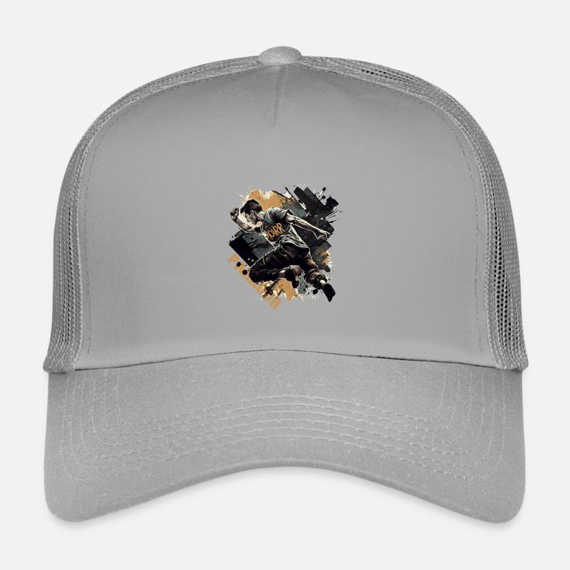 Coureurs de parkour avec lettrage Casquette trucker enfant