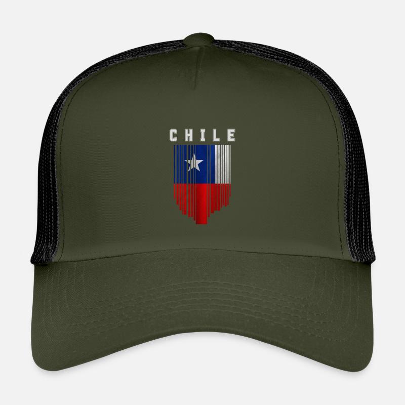 Drapeau du Chili, fierté chilienne Casquette trucker enfant