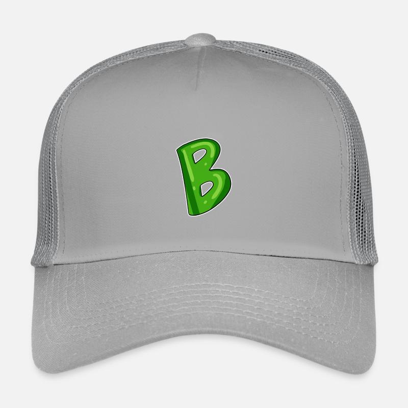 Buchstabe B - Anfangsbuchstabe B Kinder Trucker-Cap
