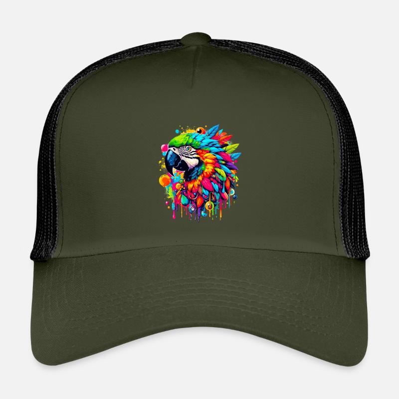Parrot Kids’ Trucker Cap